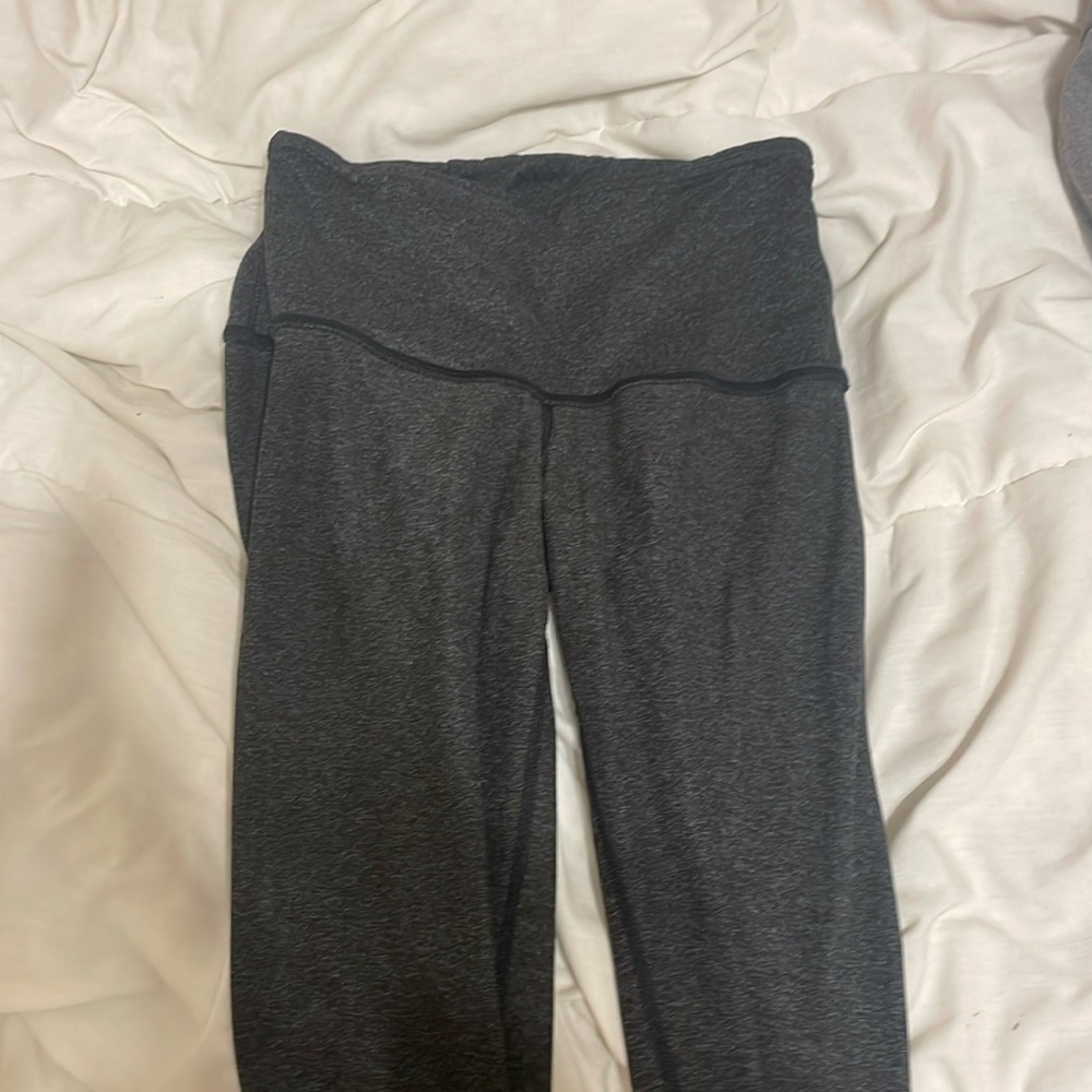 Grey/Black Heather Leggings